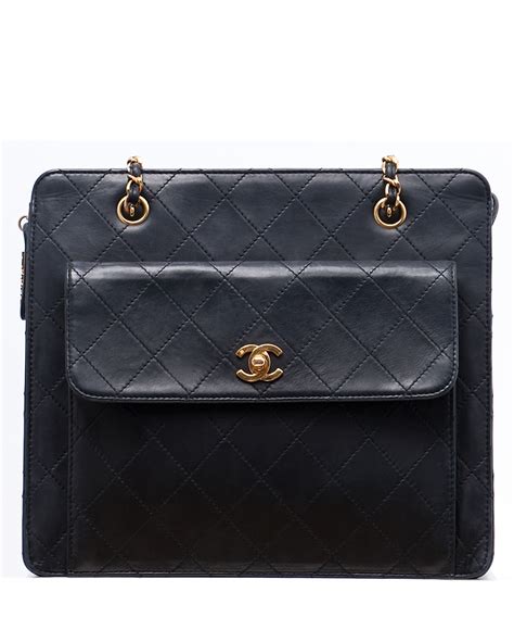 chanel quilted glazed calfskin doctor bag|small black quilted Chanel bag.